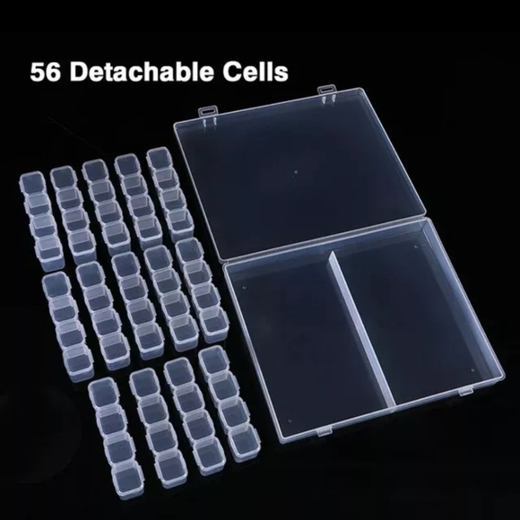 3 large bead storage 56 grid 1 small 4 free - Picture 12 of 16